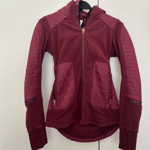 Lululemon Women's Burgundy Sporty Jacket